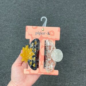 Sun & Moon Hair Clip Set- Medium